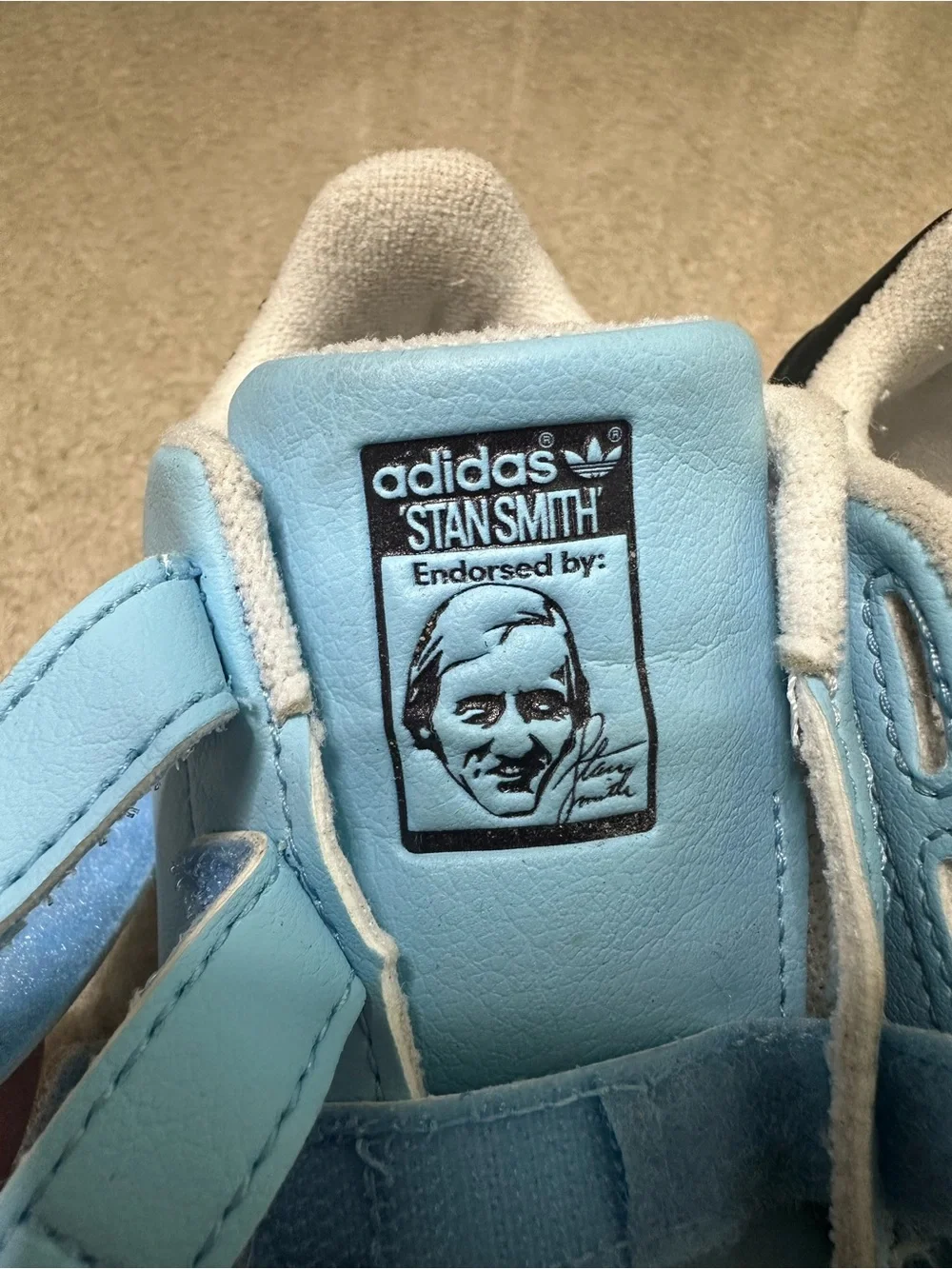 ADIDAS STAN SMITH DISNEY BLUE TODDLER SNEAKERS SZ 7